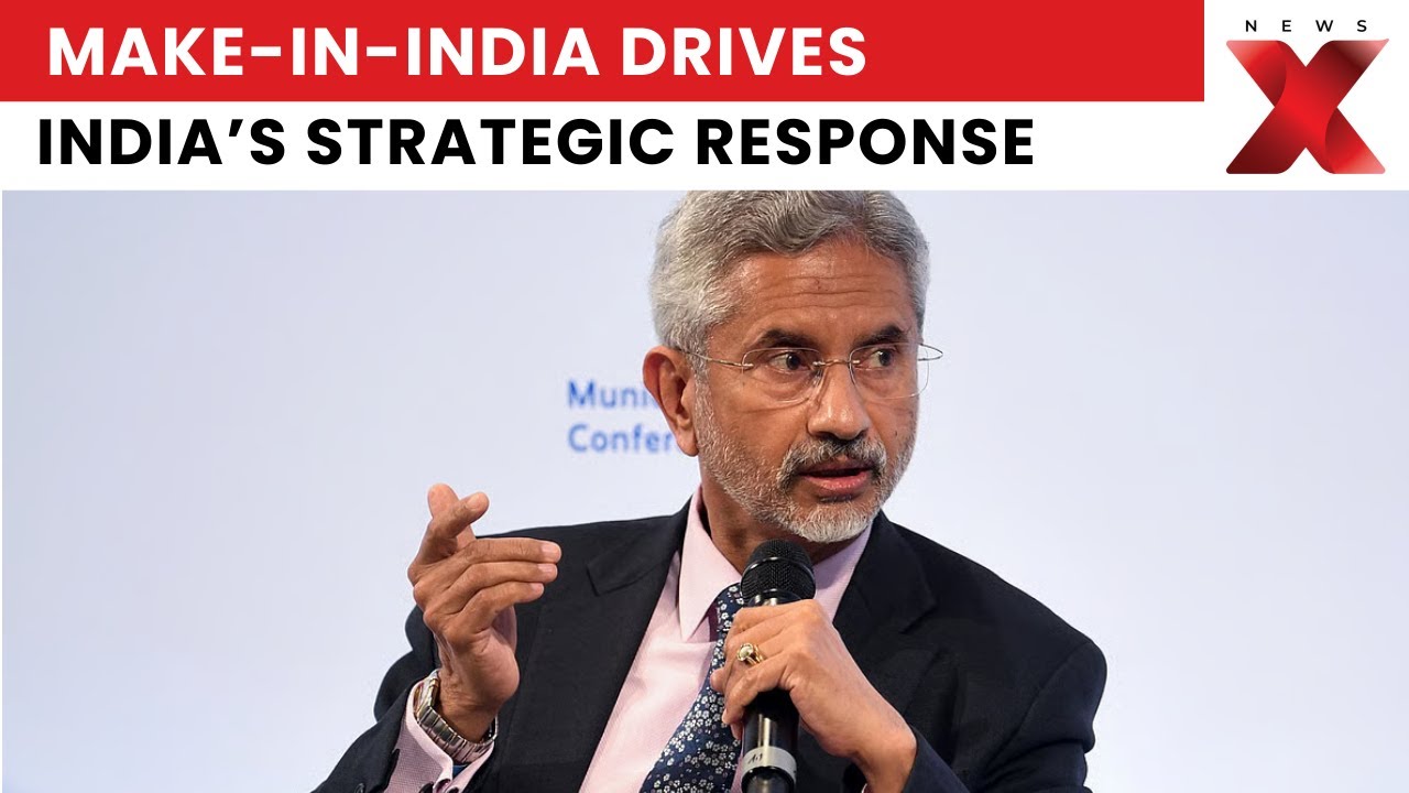 EAM Jaishankar outlines, India navigates emerging global challenges with strategy, 'Make in India&rsquo;