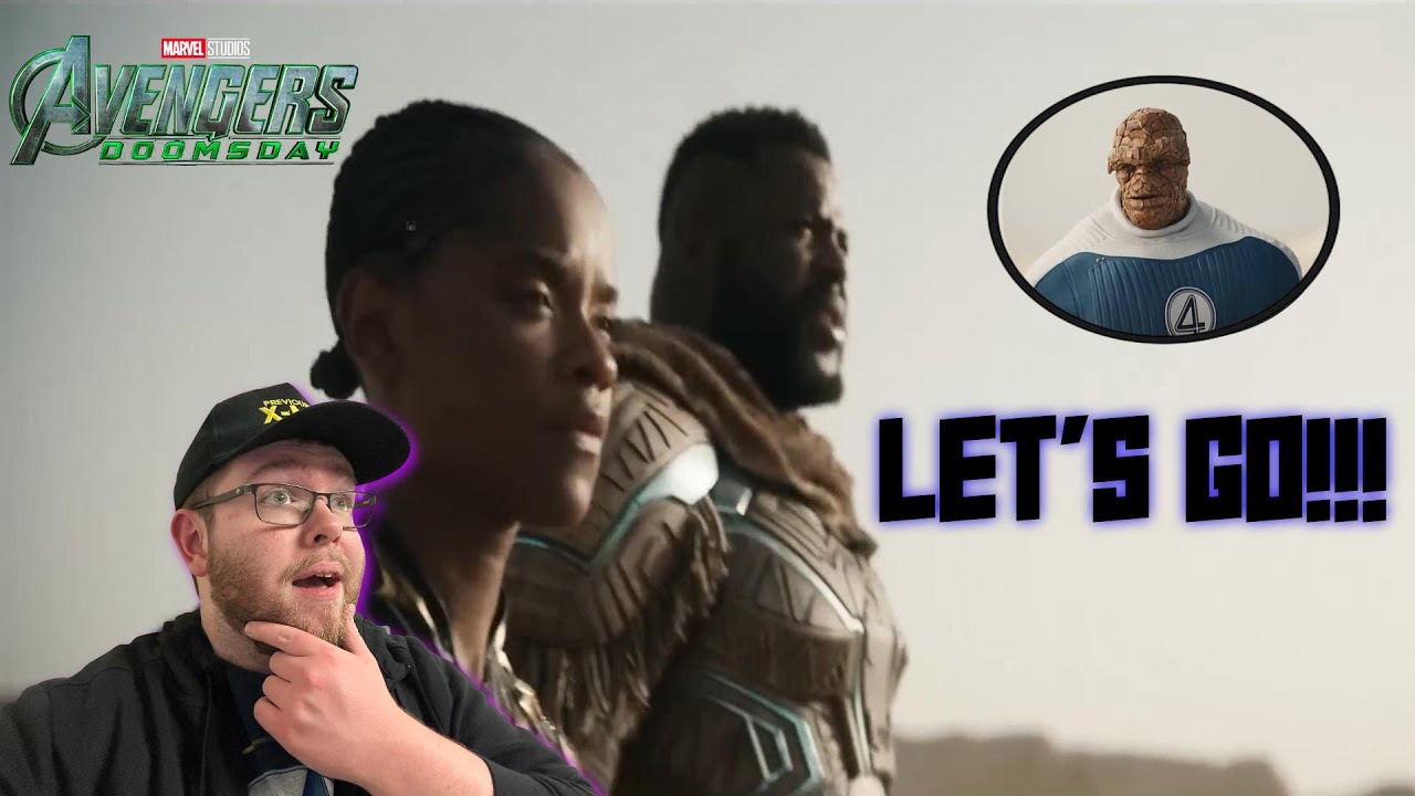 Avengers: Doomsday - Official 'Fantastic Four & Wakandans' Teaser Trailer REACTION!!!