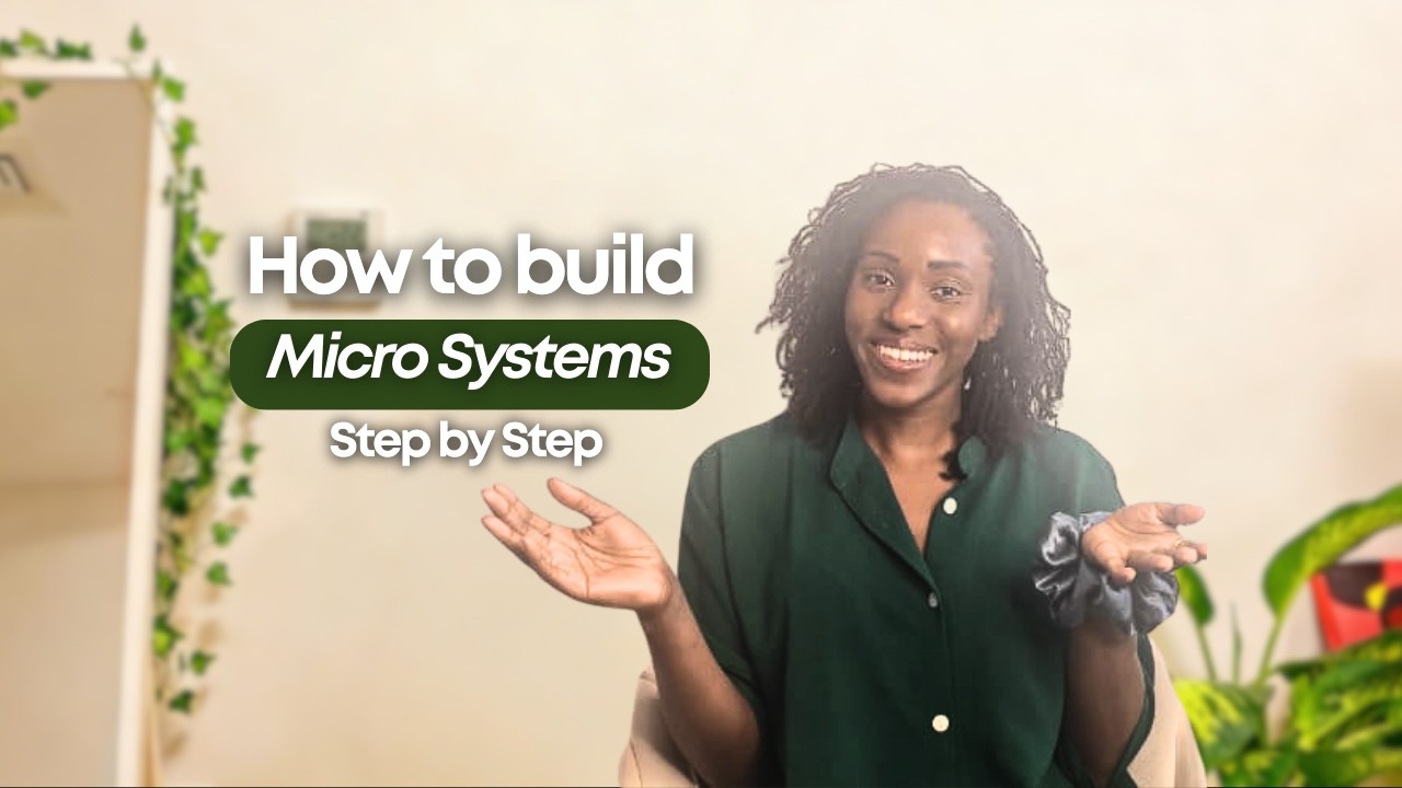 How to build microsystems? Step-by-step with a Case Study
