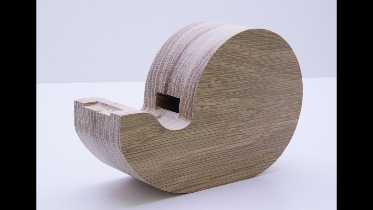 CNC Tape Dispenser part 2/3, Milling