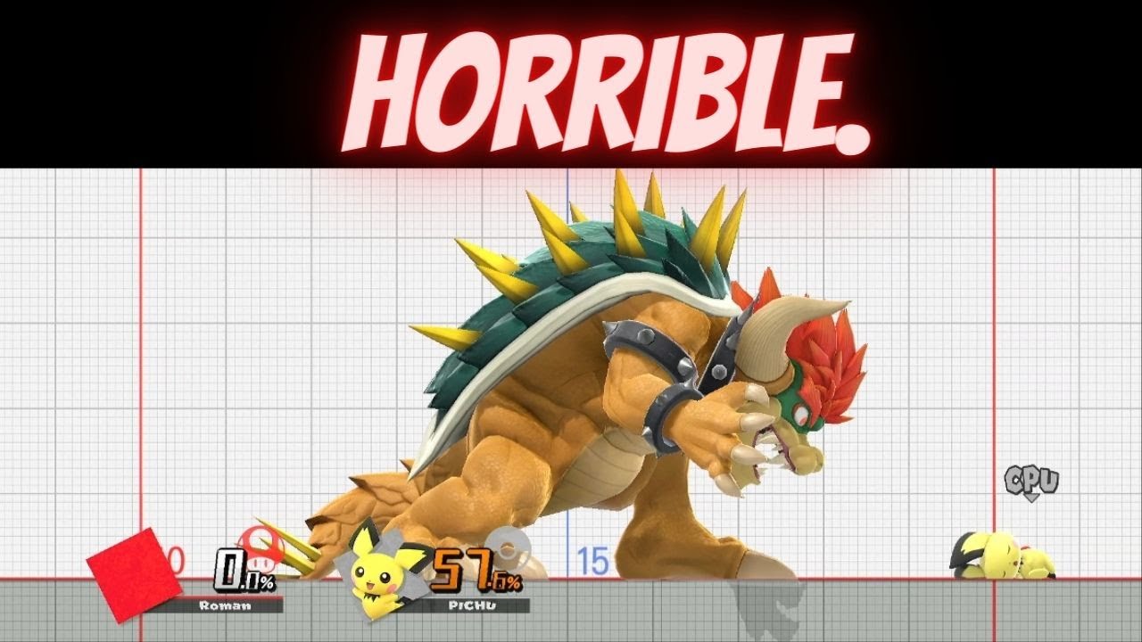 The actual WORST character in Smash Ultimate - Giga Bowser