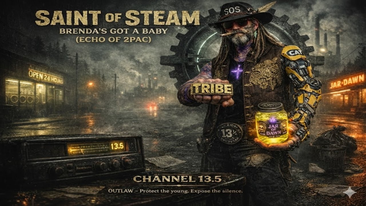 Brenda’s Got a Baby (Echo of 2Pac) – Hellbilly Blues Dark Country Rap – Saint of Steam