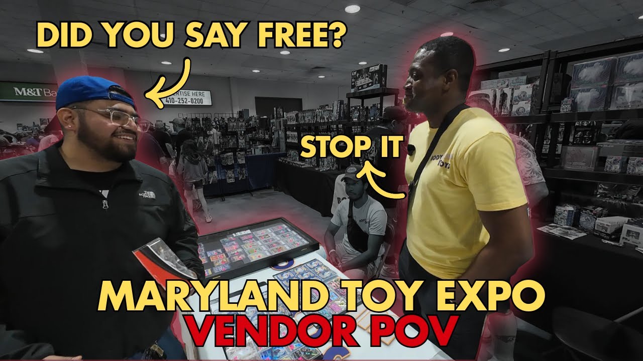 Bodyslam Toys Does Sell Toys | Wrestling Vendor POV | Maryland Toy Expo