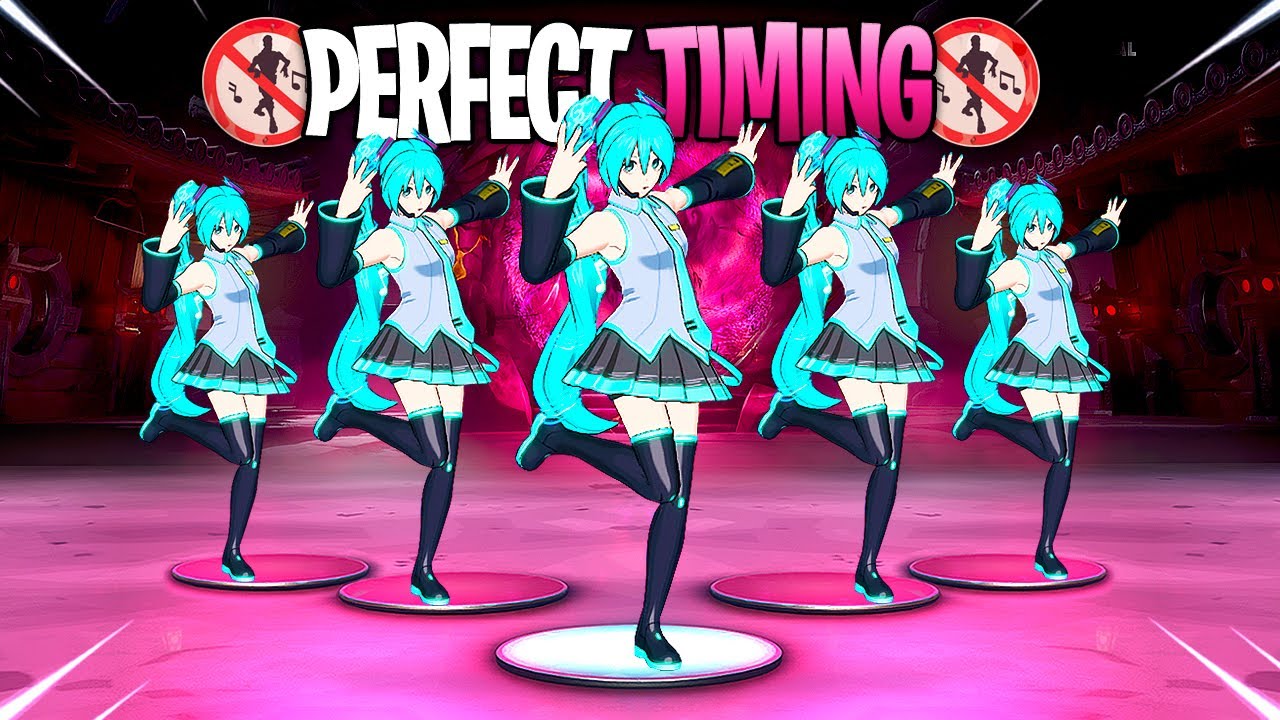 Fortnite - Perfect Timing Moments #140 (Hatsune Miku, Miku Miku Beam, Miku Live)