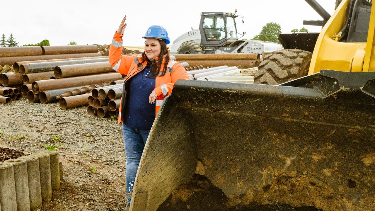 T&uuml;r auf! In Nordth&uuml;ringen bei Denitsa Stoyanova | Bauleiterin bei Knaak Rohrvortrieb GmbH