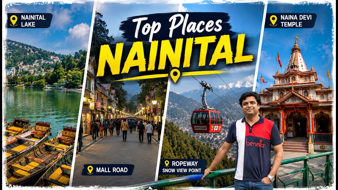 Top 15 Places to Visit in Nainital, Uttarakhand | Perfect 2-Day Itinerary for Nainital