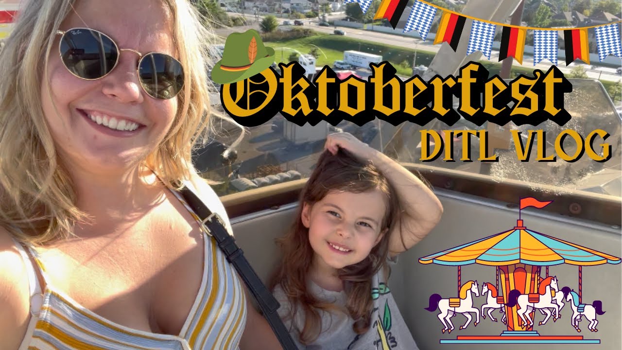 Oktoberfest 2022 Daily Vlog | DITL Mom Life Fall Activities 2022