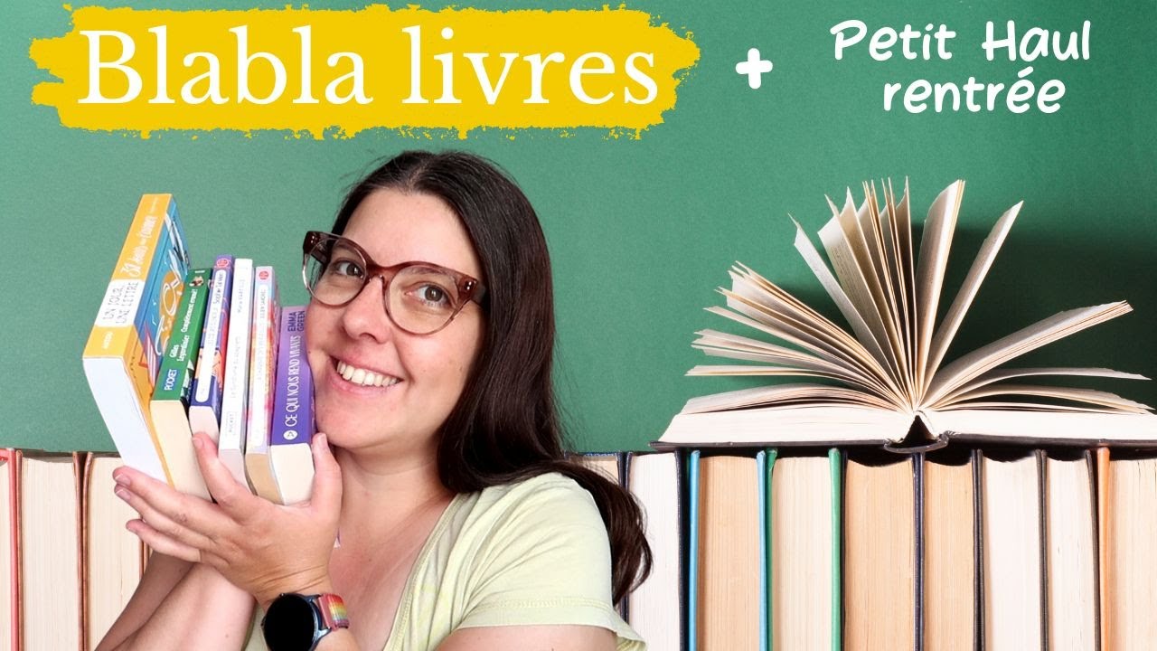 [Blabla Livre et petit haul rentrée] 📚☺️