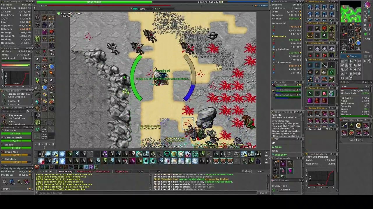 hunt deeper ingol x4 700+ (2 prey atk) 9.3 raw peak