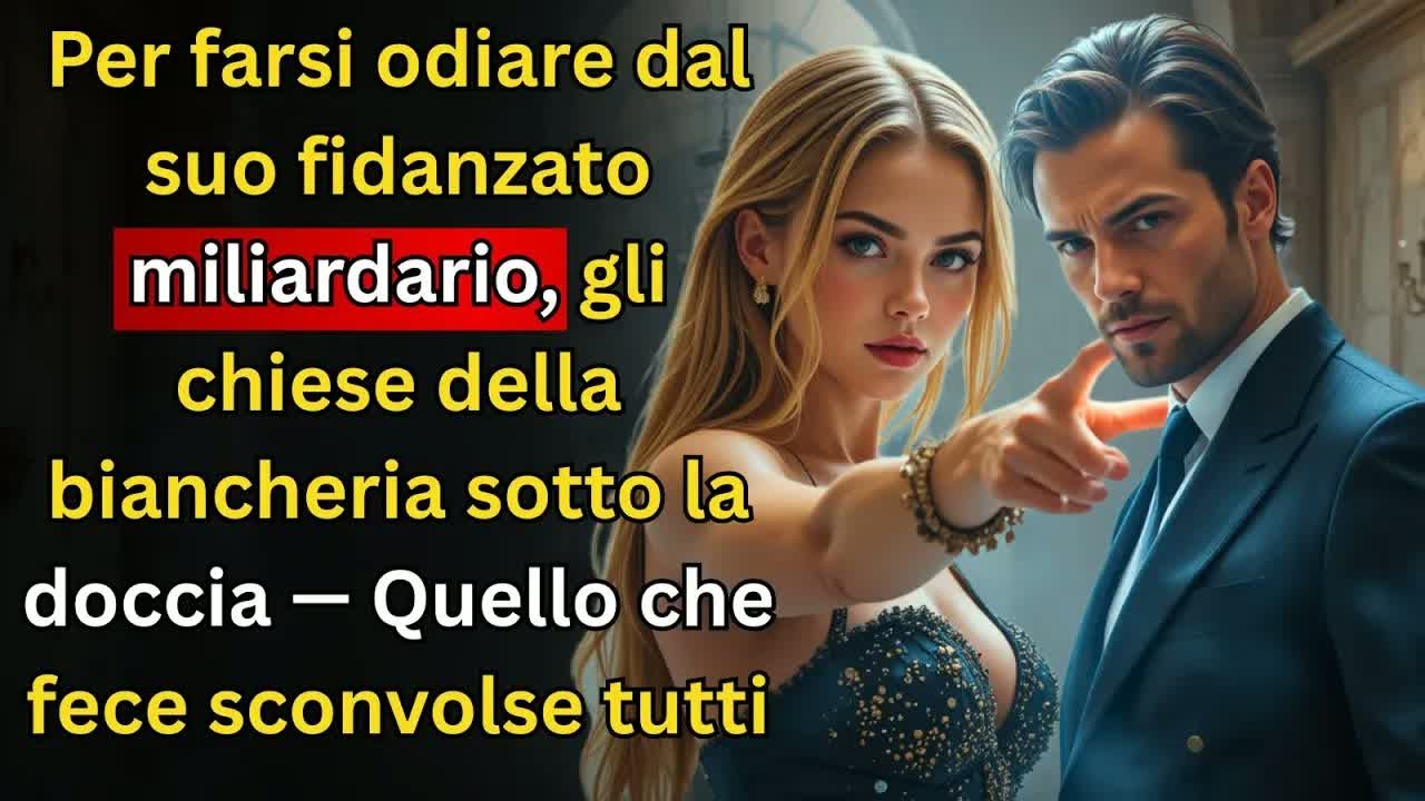 Per farsi odiare dal suo fidanzato miliardario, lei chiese la biancheria intima sotto la doccia
