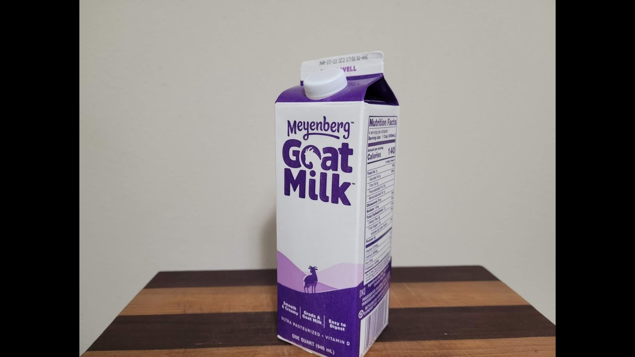 Is goat milk really that bad??? Taste test.