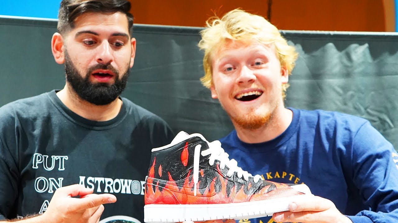1 HOUR CUSTOM JORDAN CHALLENGE WITH QIAS OMAR!