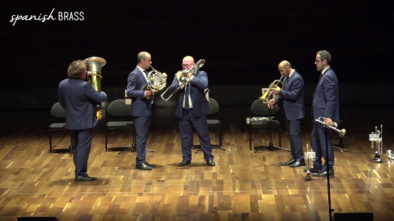 Asturias de Isaac Albéniz (arr.-Maxi Santos).- Spanish Brass
