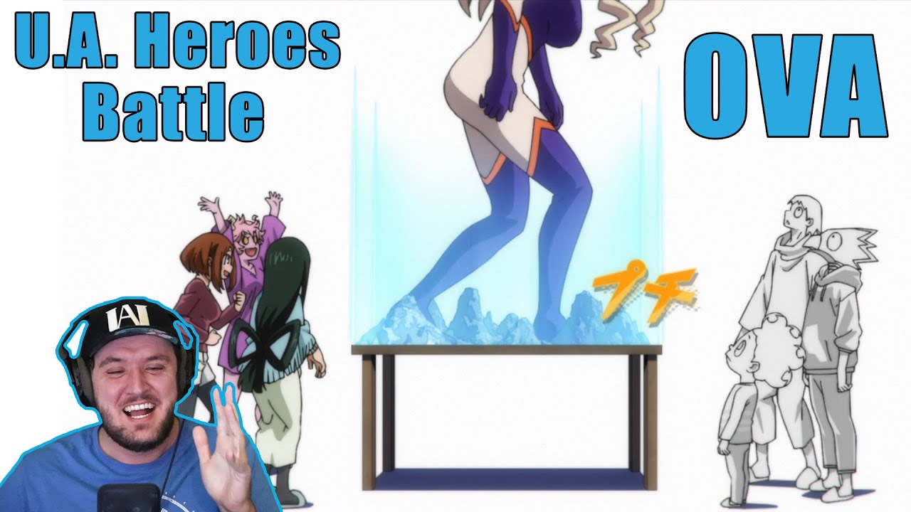MHA OVA - U.A. Heroes Battle Reaction! 😂 (Dub)