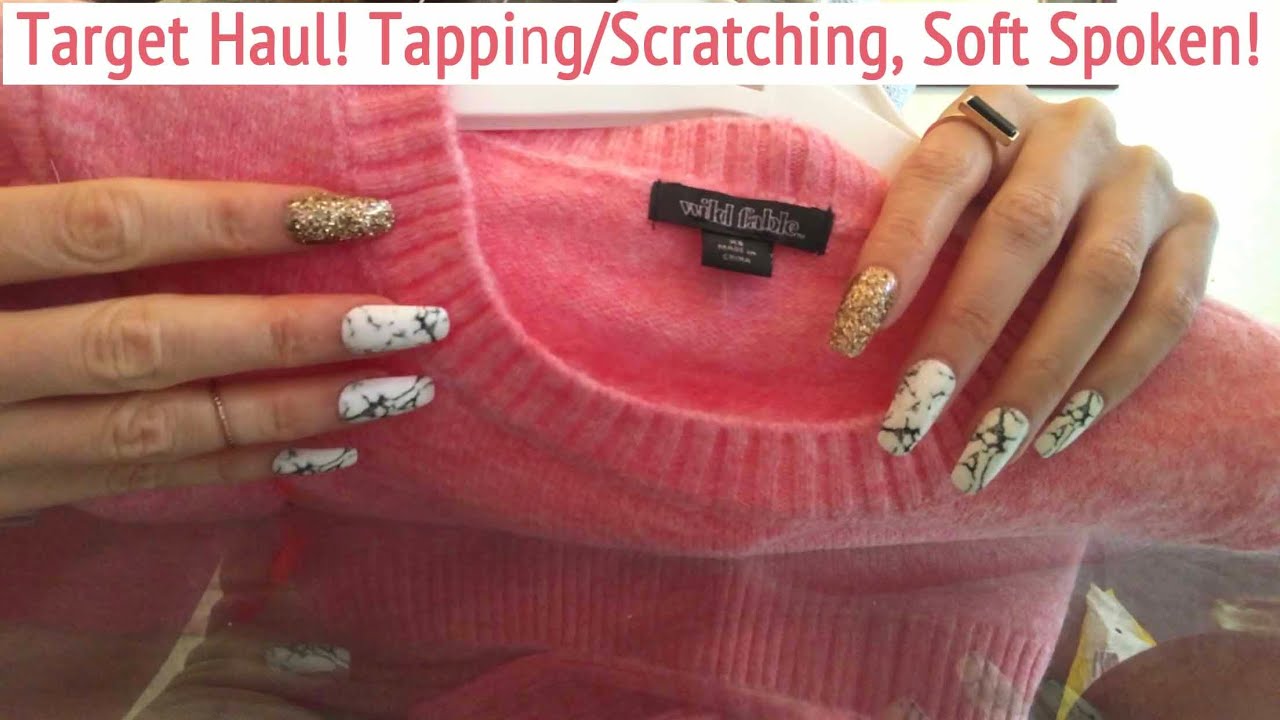 ASMR * Target Haul!! * Fast Tapping & Scratching * Crinkles * Soft Spoken * ASMRVilla