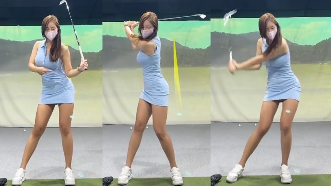 KLPGA 최민채 프로의 스핀아웃 골프레슨!