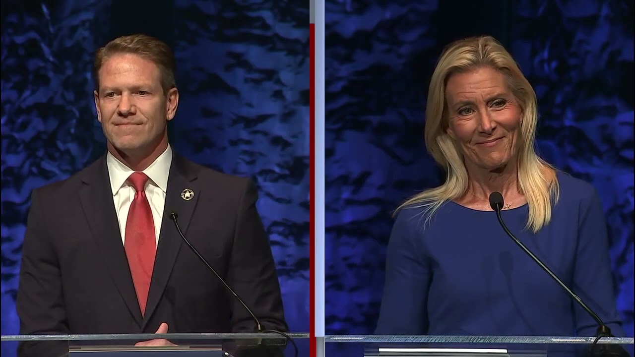 Jacksonville mayoral candidates Daniel Davis & Donna Deegan debate at UNF | Action News Jax