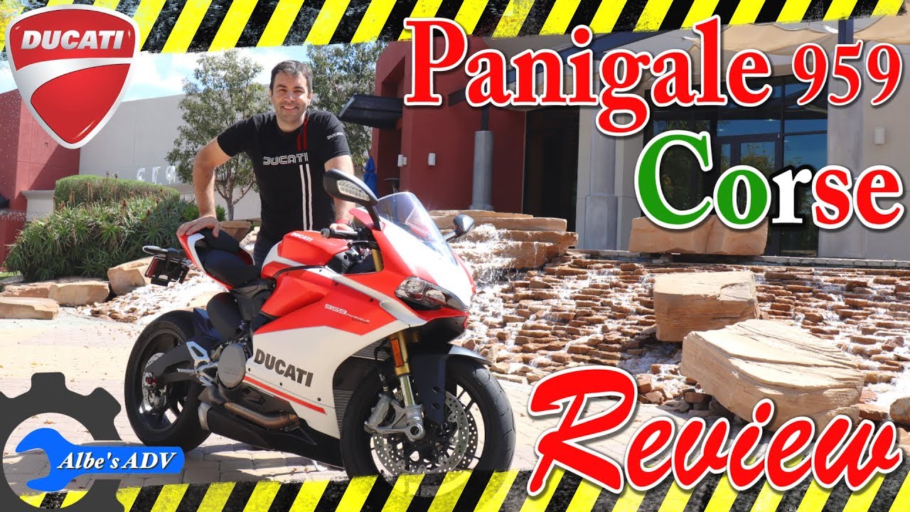 Полный обзор Ducati Panigale 959 Corse 2019 года