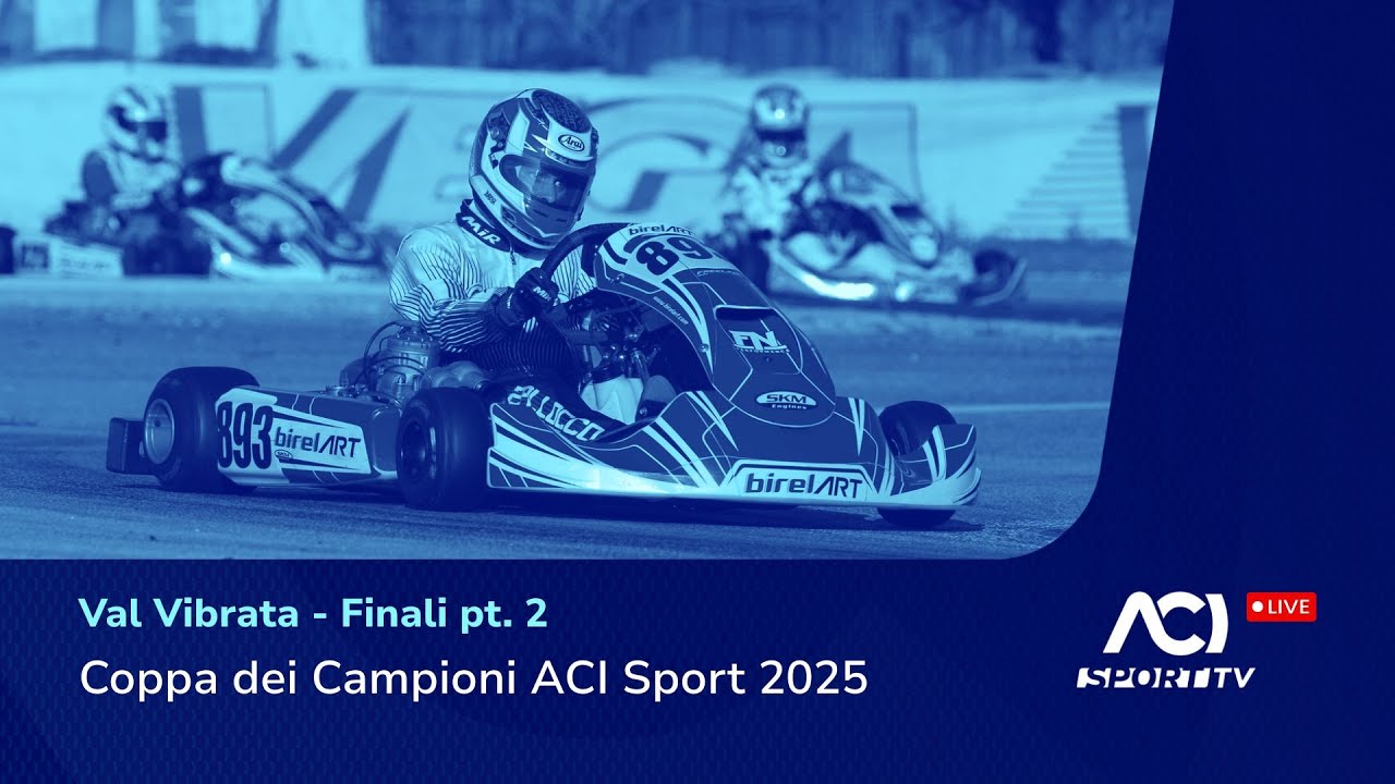 🔴 LIVE! | Coppa dei Campioni ACI Sport 2025 - Val Vibrata, Finali pt. 2
