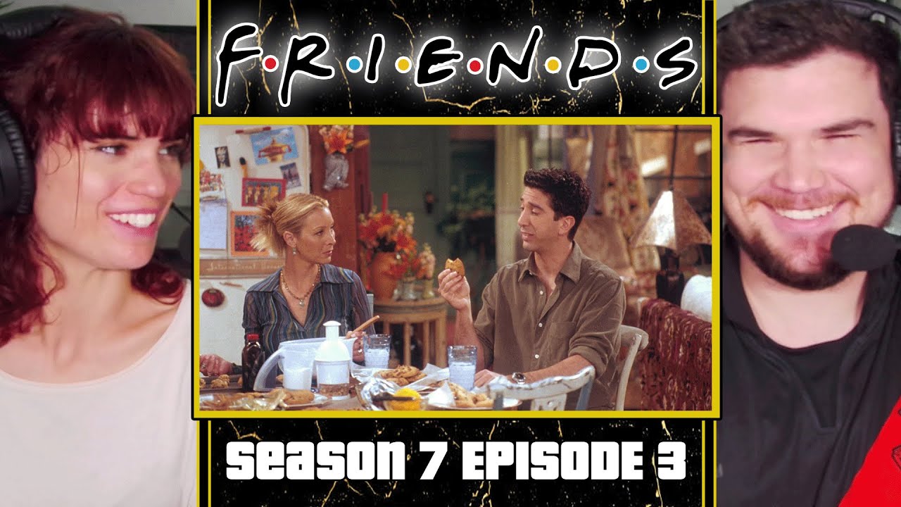 FIRST TIME WATCHING FRIENDS SEASON 7 EPISODE 3 '''The One With Phoebe's Cookies