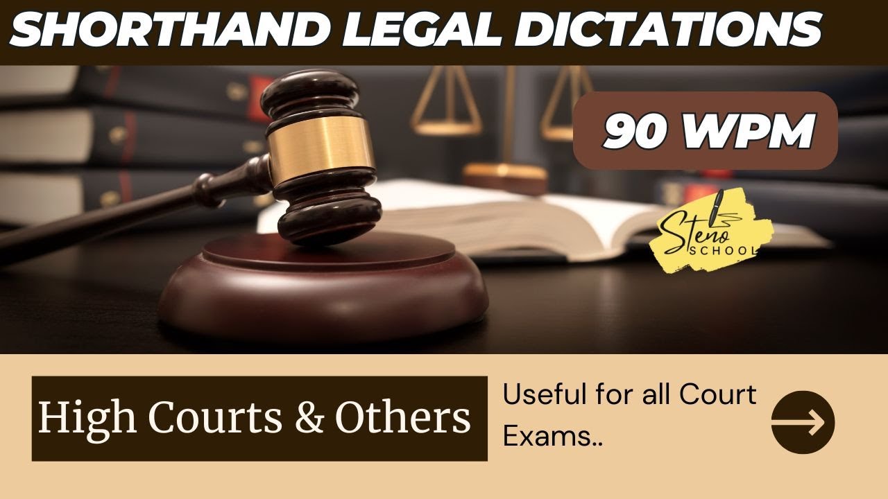 LEGAL DICTATION | Matter Useful for Allahabad High Court | Steno, SPA, PA, APS | 100 WPM