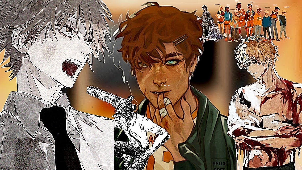 All For The Game react to Neil as Denji/Реакция Всё Ради Игры на Нила это Дэнджи
