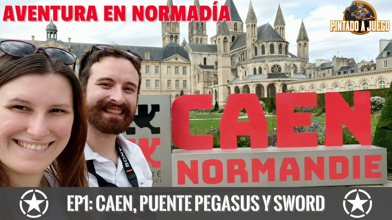 Normandía con Pintado a Juego: Caen, Puente Pegasus y Sword Beach #viajes #dday #france #fun