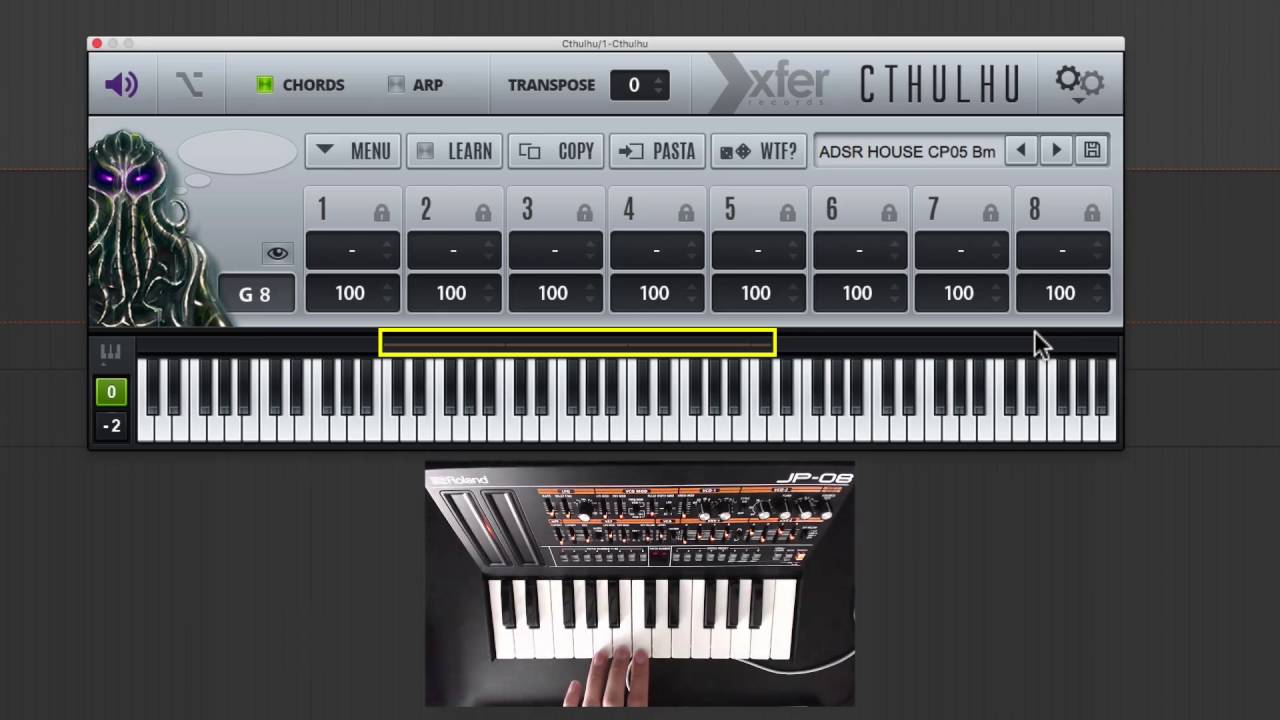 ADSR - Chords & Arps - Cthulhu Presets Video