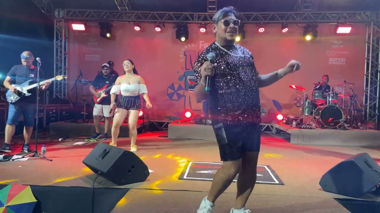 Edy Fernandes no Carnaval de Fernando de Noronha 2024
