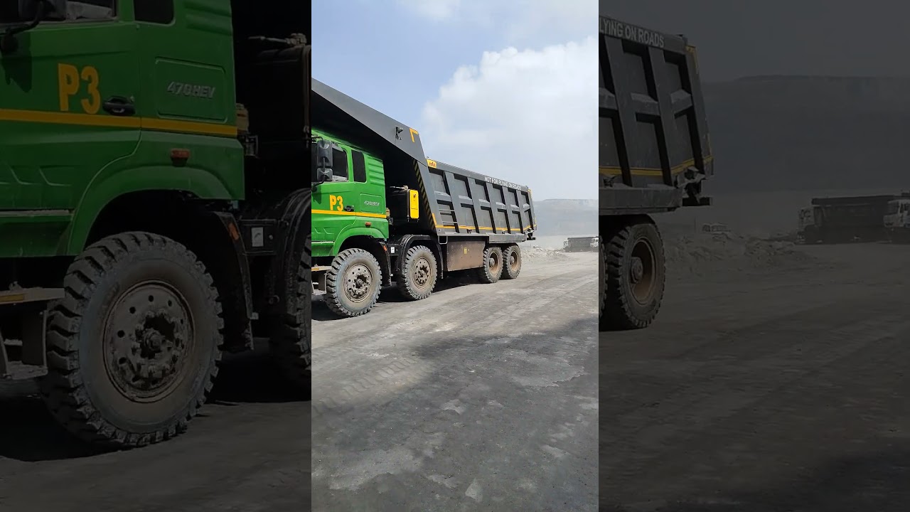 EV Dumper used in Opencast Mines | Mining #coalindia #ecl #coal #propel #ev #mines