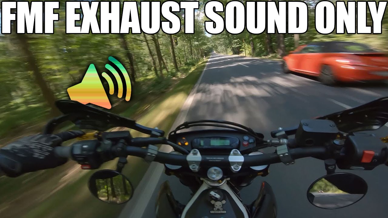 FMF RAW Sound - No Wind Noise! - Husqvarna 701 Supermoto