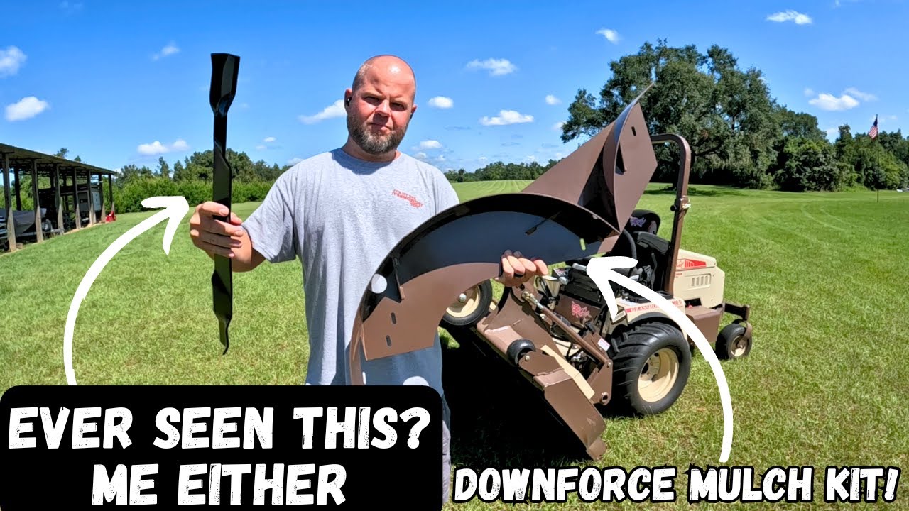 Ever Seen This? Downforce Mulching Kit!