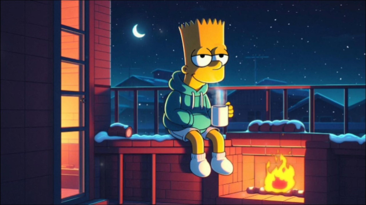 Smooth Midnight Lofi Beats  🍃 Calming Music | Deep Focus & Stress Relief