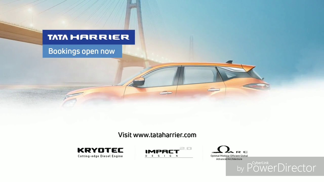 Tata Harrier - Bookings Open Now.     #BornOfPedigree