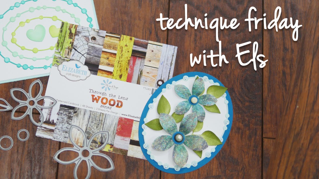 Coloring on Silk Microfine Glitter | Technique Friday with Els
