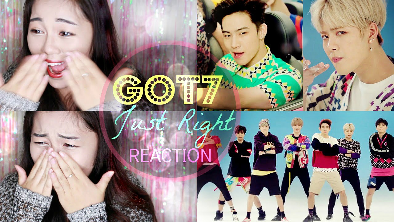GOT7 JUST RIGHT 딱 좋아 MV REACTION (SIGNED POSTER GIVEAWAY)