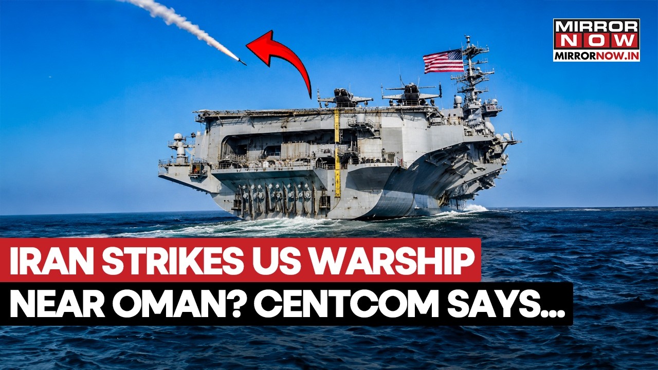 Iran Claims To Strike US Navy Destroyer, Releases Footage As Tensions Mount, CENTCOM Says...