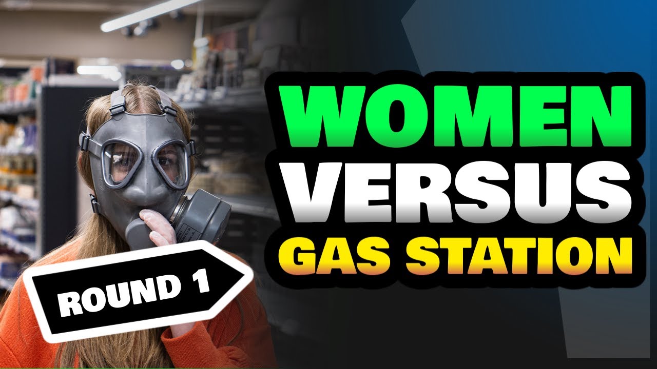 Epic Fails - Women VS Gas Station Round 1 | Amazing Funny Videos Caught In Camera