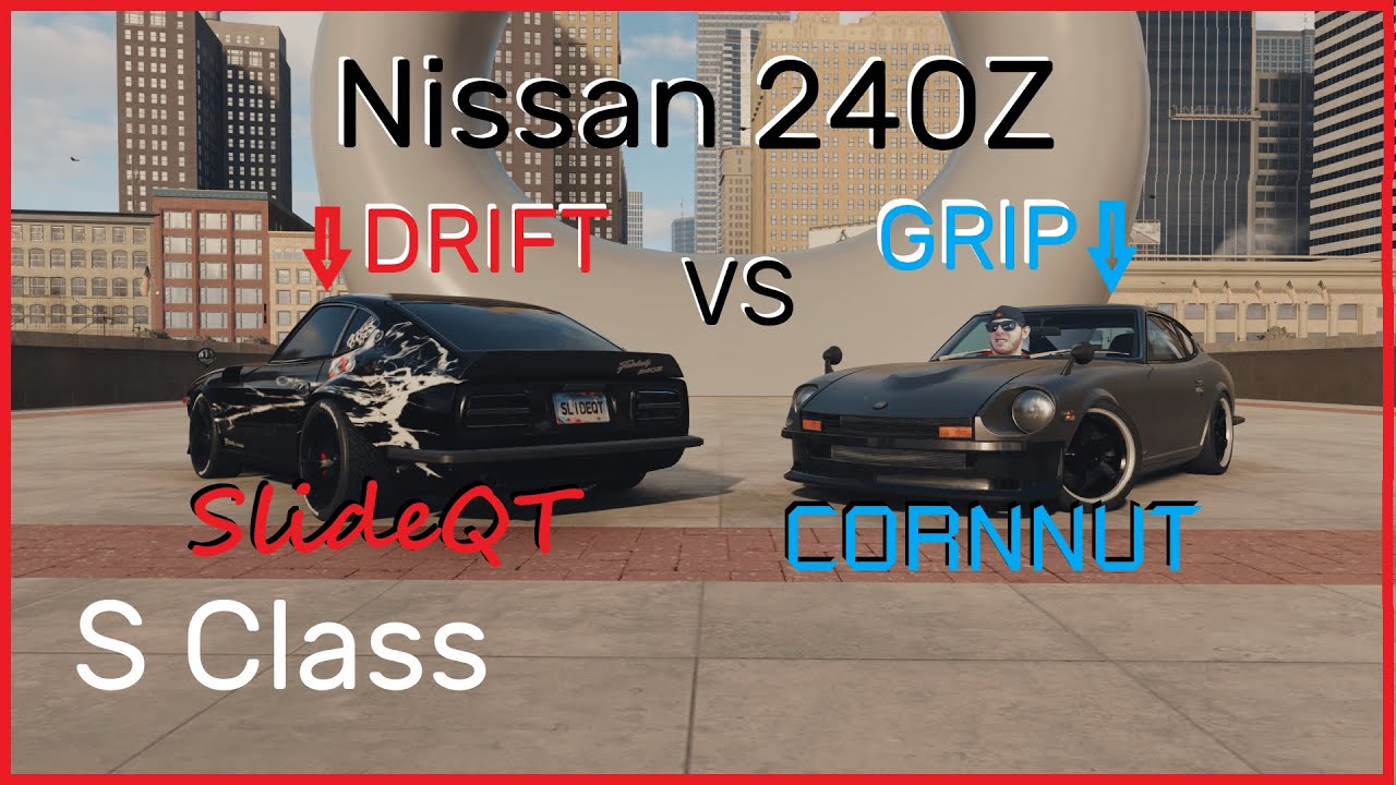 ТОМ №2 (S-класс) Nissan 240z — 2 сборки — ДРИФТ против СЦЕПЛЕНИЯ — Cornnut и SlideQT — Need for S...