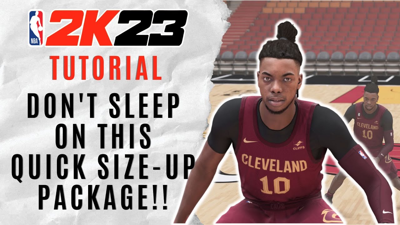 This size-up dribble package could be the QUICKEST in NBA 2K23! | Darius Garland's Secret Combos!
