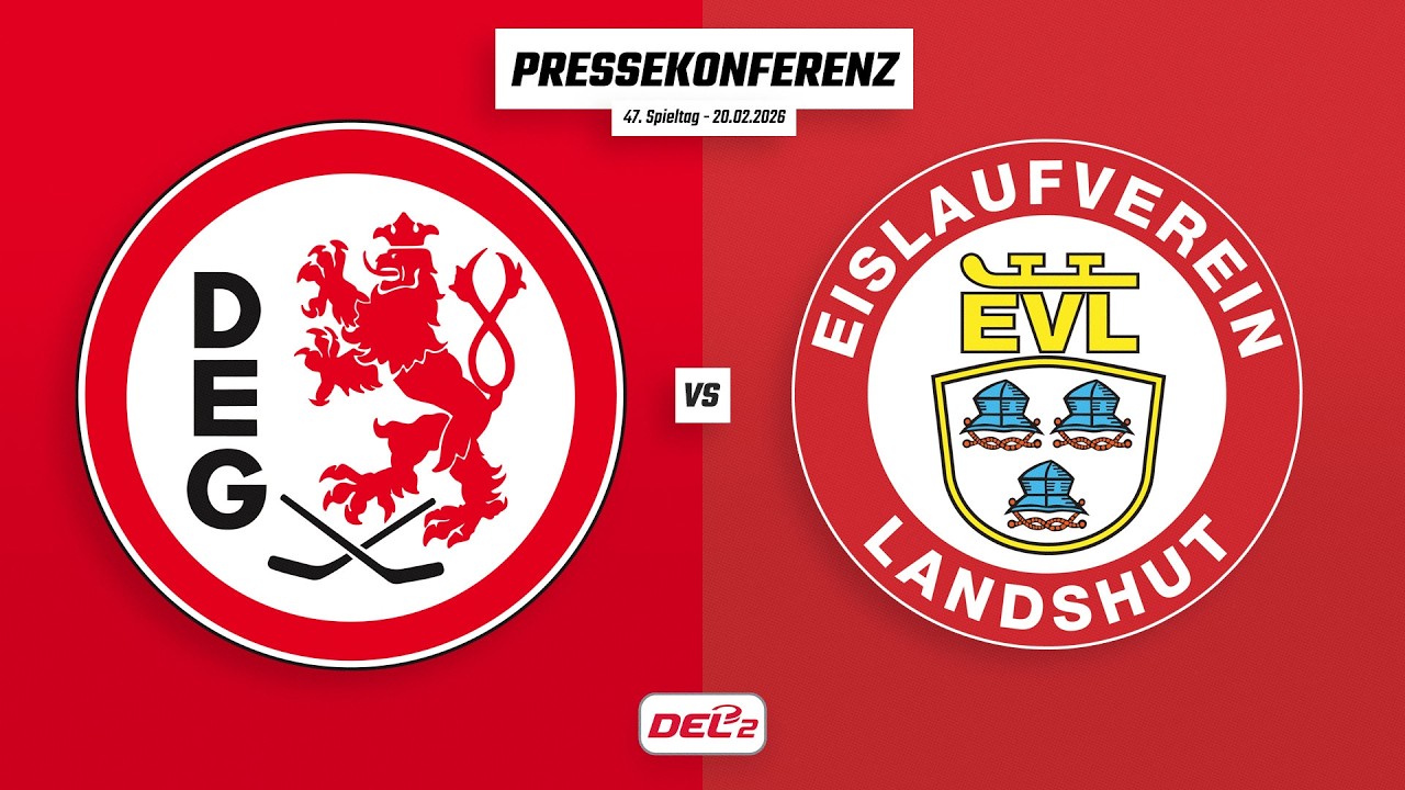 Pressekonferenz 47. Spieltag | Düsseldorfer EG - EV Landshut