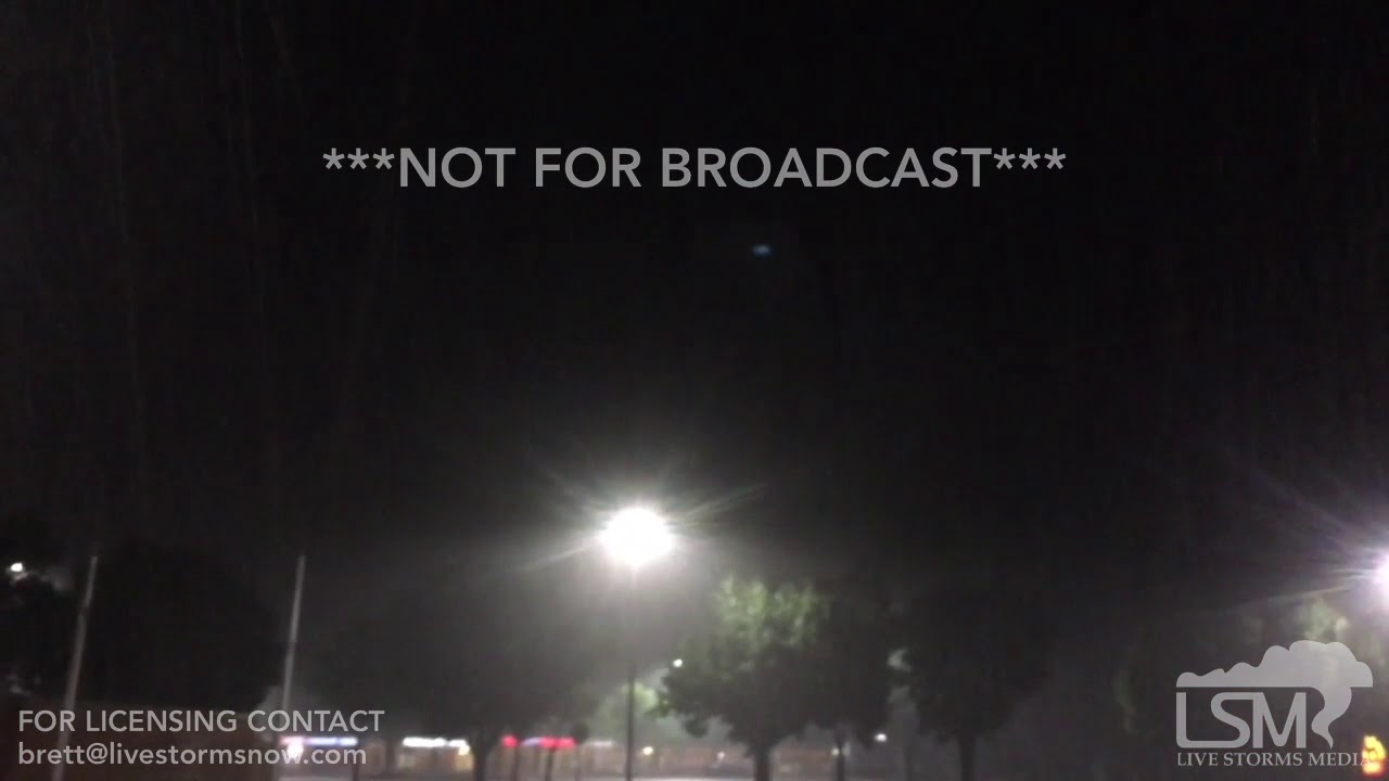 06-28-18 Chalfont PA Cloud to Ground lightning knocks out power explosive thunder