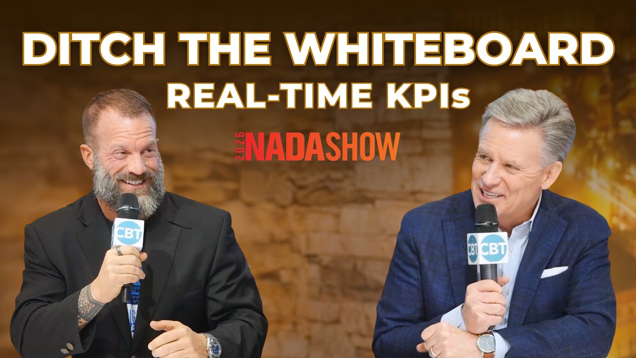 Dealers: Ditch the Whiteboard. Go Real-Time. | CBT News at NADA 2026