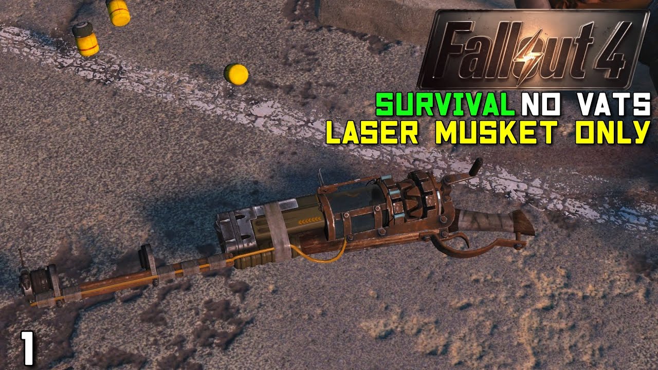 Can You Beat Fallout 4 With Only A Laser Musket? pt. 1