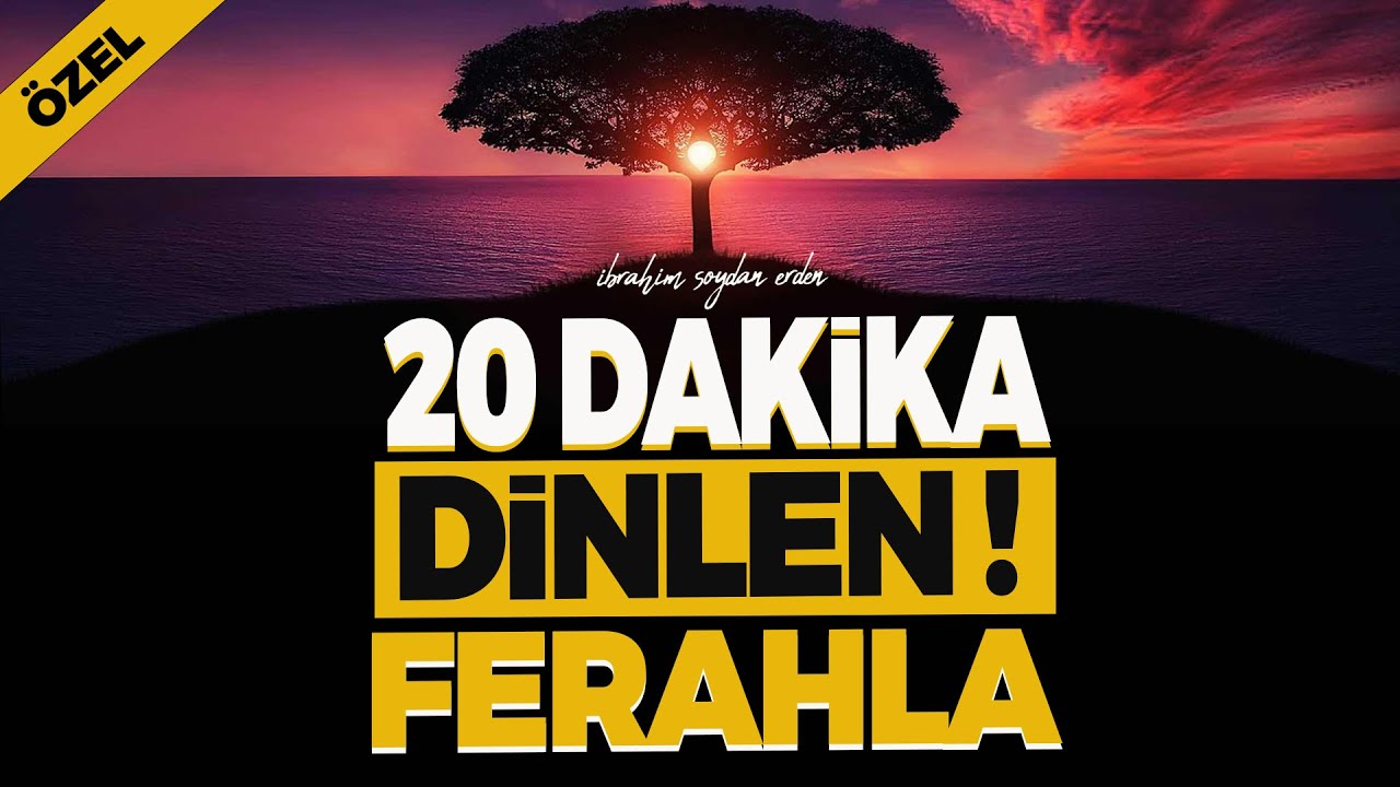 BİRAZ DİNLENMEK İSTER MİSİN ? | HAYATIN KOŞUŞTURMACASINA KISA BİR MOLA !