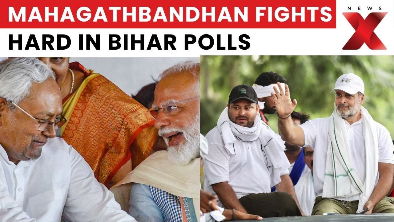 Bihar Election Updates: Mahagathbandhan&rsquo;s RJD, Congress Eye Gains as Bihar Polls Heat Up | NewsX