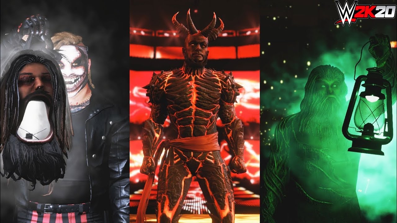 WWE 2K20 Bump In The Night DLC : All Entrances