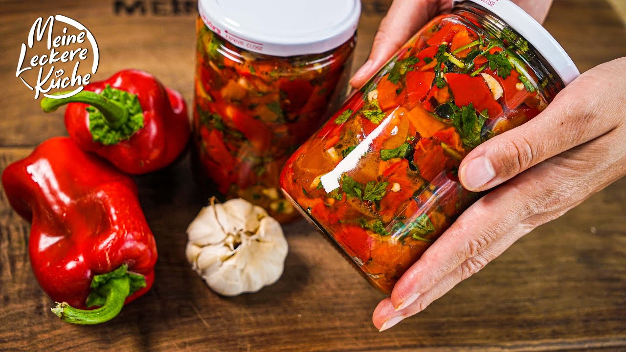 Я готовлю жареный чесночный перец в банке уже 10 лет. Вкусное, полезное блюдо.