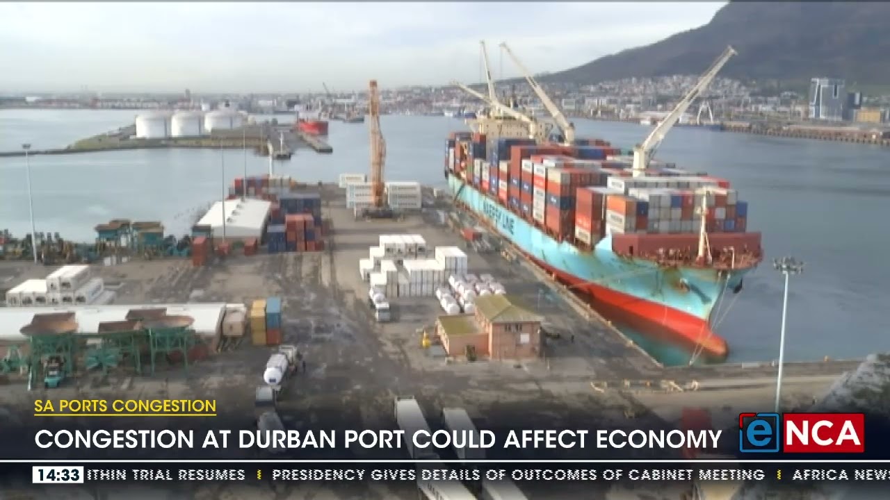 South Africa's Ports | 70 000 shipping containers stranded off Durban Port