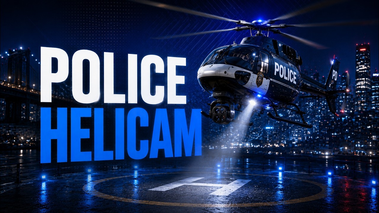 The Most Realistic Police Helicopter Script for FiveM (Advanced Tracking & ANPR)